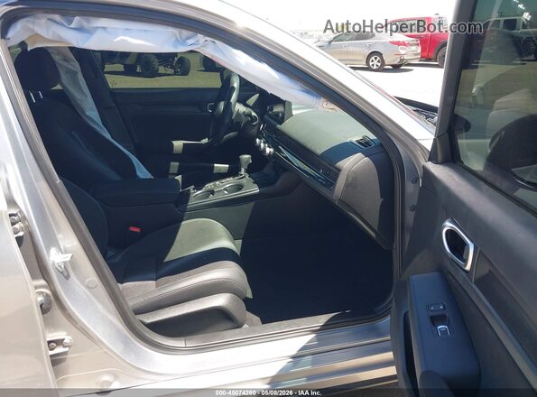 19XFL2H86PE025462 2023 HONDA CIVIC Серебряный Вид салона спереди