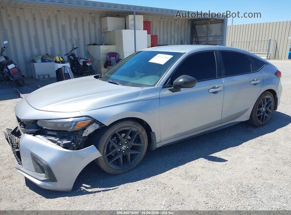 19XFL2H86PE025462 2023 HONDA CIVIC Серебряный Передняя левая четверть