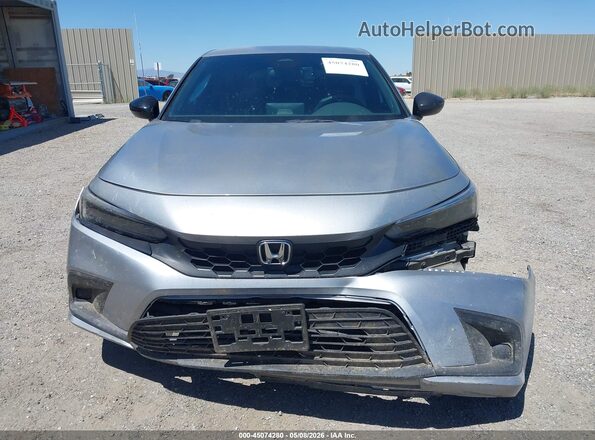 19XFL2H86PE025462 2023 HONDA CIVIC Серебряный Вид щитка приборов