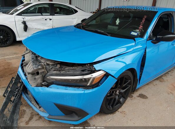 19XFL2H86RE005831 2024 HONDA CIVIC Blue Вид спереду