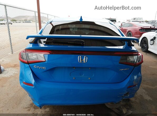19XFL2H86RE005831 2024 HONDA CIVIC Blue 