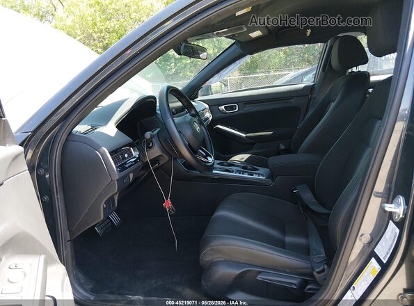 19XFL2H86SE006533 2025 HONDA CIVIC SEDAN Black Front interior view