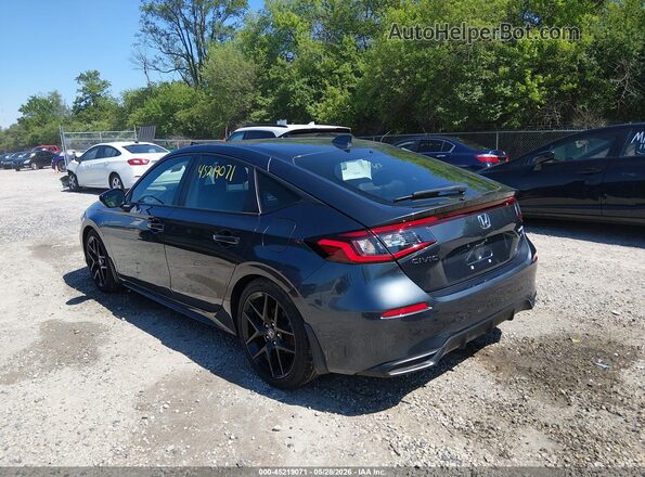 19XFL2H86SE006533 2025 HONDA CIVIC SEDAN Black Rear left