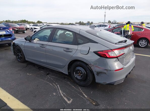 19XFL2H86SE035286 2025 HONDA CIVIC Gray Հետևի ձախ
