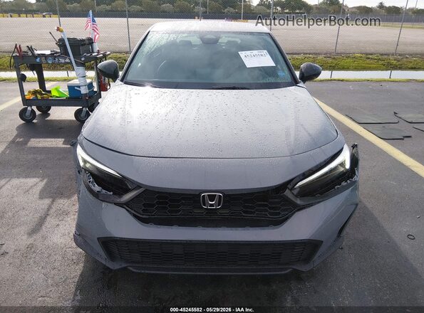 19XFL2H86SE035286 2025 HONDA CIVIC Gray Սալոնի հետևի տեսք