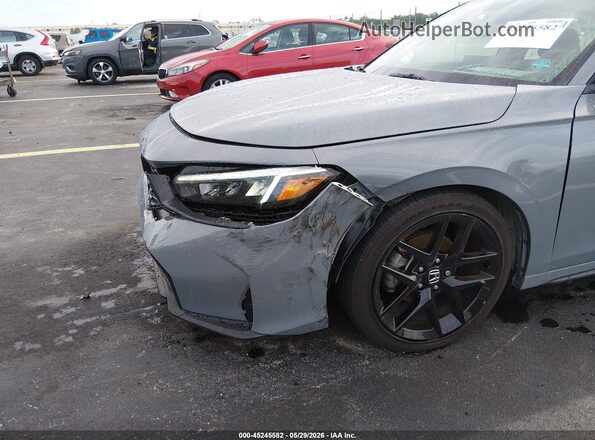 19XFL2H86SE035286 2025 HONDA CIVIC Gray Դիմացի տեսք