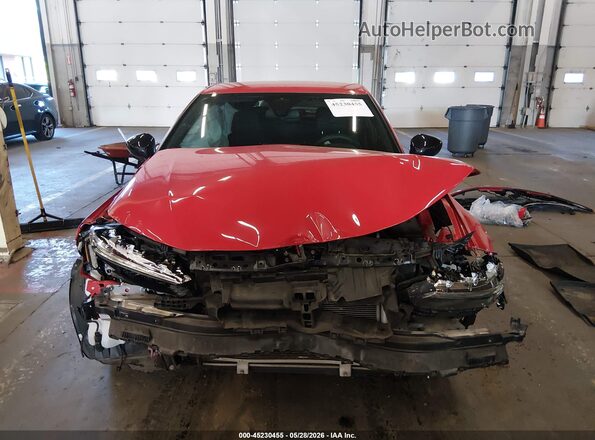 19XFL2H88PE015208 2023 HONDA CIVIC Red Vista interior trasera