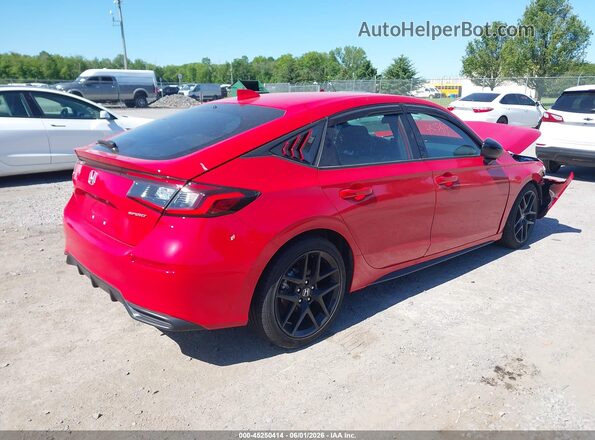 19XFL2H88SE002189 2025 HONDA CIVIC Red Հետևի աջ