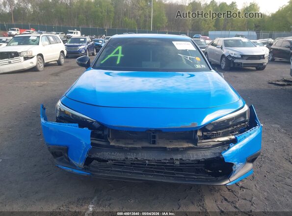 19XFL2H89NE024559 2022 HONDA CIVIC Light Blue Սարքավորումների վահանակի տեսք