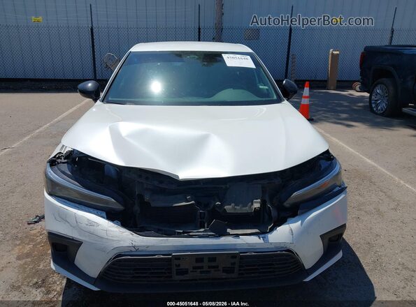 19XFL2H89PE021793 2023 HONDA CIVIC White Widok wnętrza z tyłu