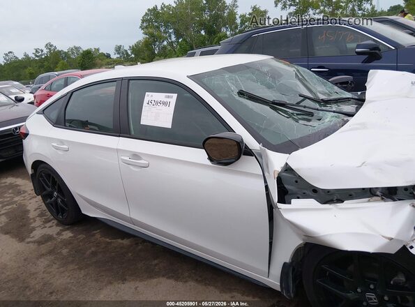 19XFL2H89SE022810 2025 HONDA CIVIC SEDAN White Vista interior trasera