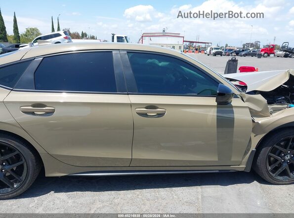 19XFL2H89SE031748 2025 HONDA CIVIC Beige Widok wnętrza z tyłu