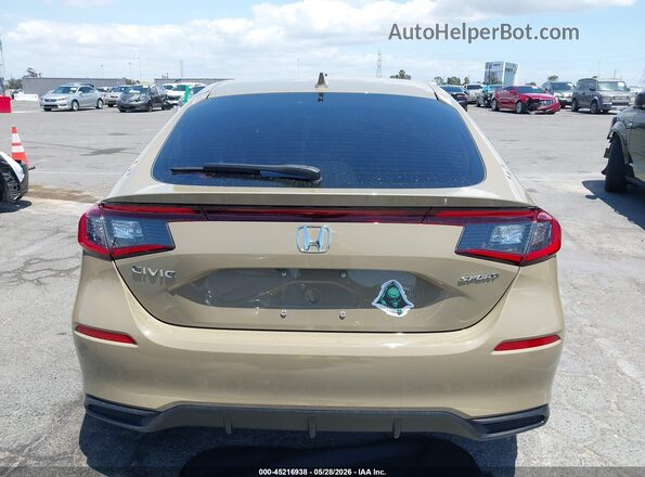 19XFL2H89SE031748 2025 HONDA CIVIC Beige 