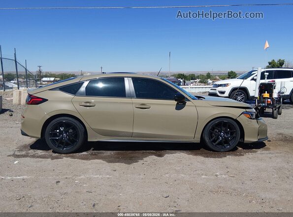 19XFL2H89SE036433 2025 HONDA CIVIC Beige Vista interior trasera