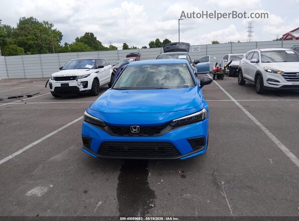 19XFL2H8XNE024151 2022 HONDA CIVIC Blue Vista del cuadro de instrumentos