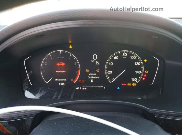 19XFL2H8XRE029419 2024 HONDA CIVIC Silver Widok zestawu wskaźników