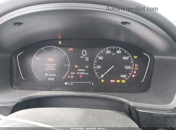 19XFL4H82SE012003 2025 HONDA CIVIC White Vista de los asientos traseros