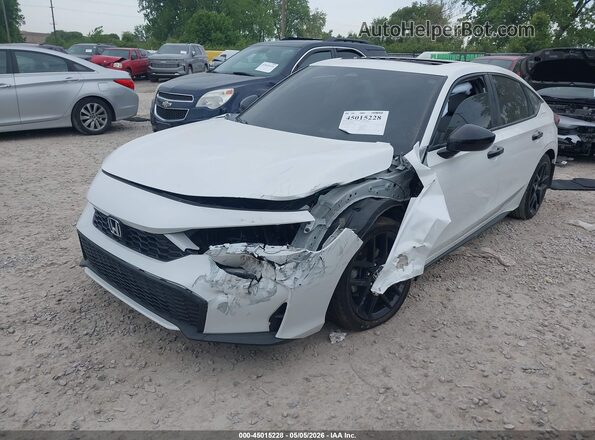 19XFL4H82SE012003 2025 HONDA CIVIC White Vista tres cuartos delantera izquierda
