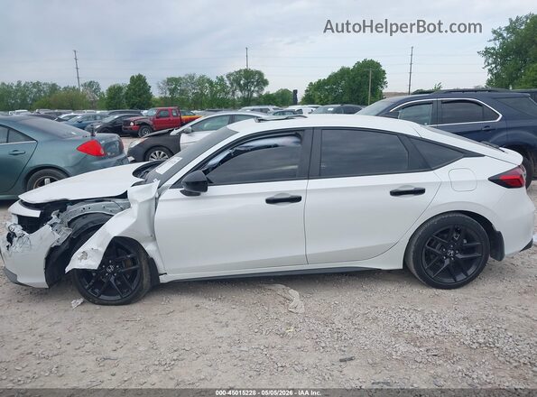 19XFL4H82SE012003 2025 HONDA CIVIC White Vista interior de 360 grados