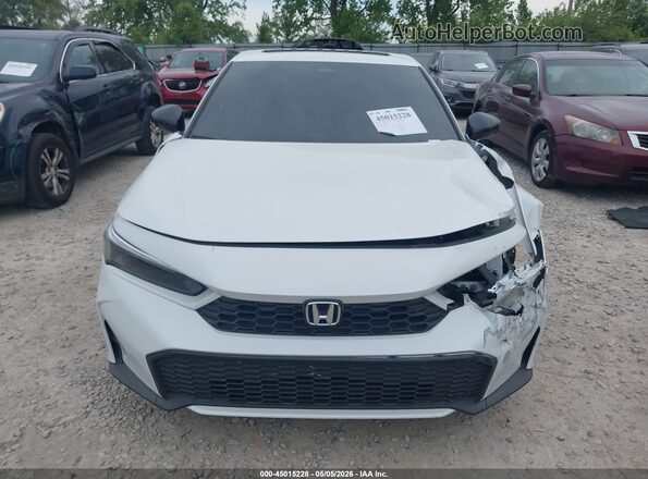 19XFL4H82SE012003 2025 HONDA CIVIC White Vista del cuadro de instrumentos