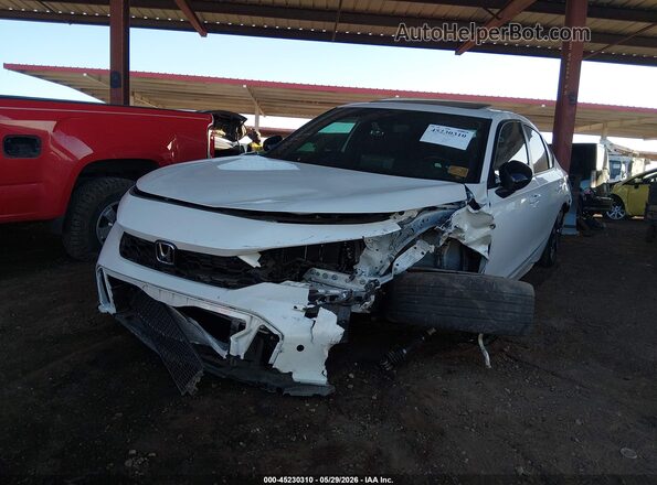 19XFL4H98SE007655 2025 HONDA CIVIC White Widok z przodu
