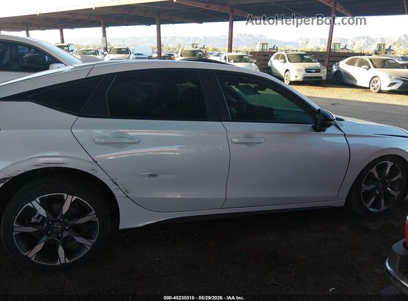 19XFL4H98SE007655 2025 HONDA CIVIC White Widok wnętrza z tyłu