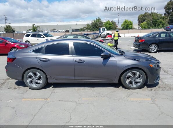 19XZE4F50KE006460 2019 HONDA INSIGHT Gray 