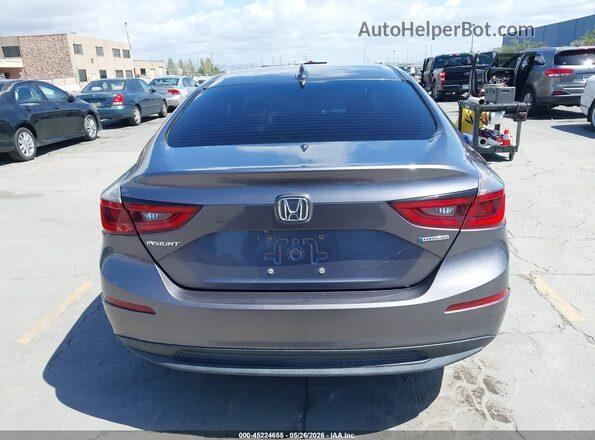 19XZE4F50KE006460 2019 HONDA INSIGHT Gray 