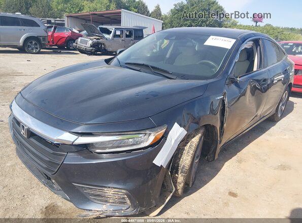 19XZE4F50LE008341 2020 HONDA INSIGHT Blue Առջևի ձախ երեք քառորդ տեսարան