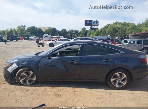 19XZE4F50LE008341 2020 HONDA INSIGHT Blue Սալոնի 360 աստիճան տեսք