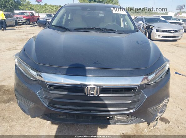 19XZE4F50LE008341 2020 HONDA INSIGHT Blue Սարքավորումների վահանակի տեսք