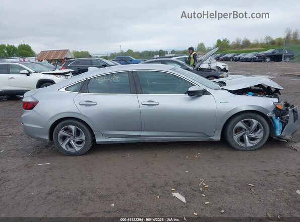 19XZE4F51LE013726 2020 HONDA INSIGHT Silver უკანა სალონის ხედი