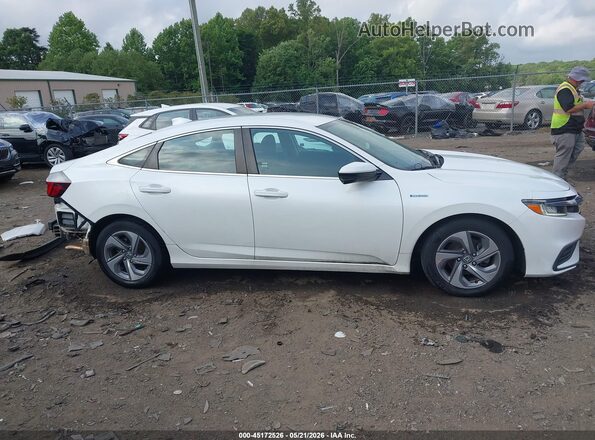 19XZE4F52LE003917 2020 HONDA INSIGHT White Панорамний вид салону 360°