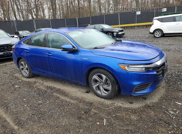 19XZE4F53LE007619 2020 HONDA INSIGHT Blue Передня права чверть