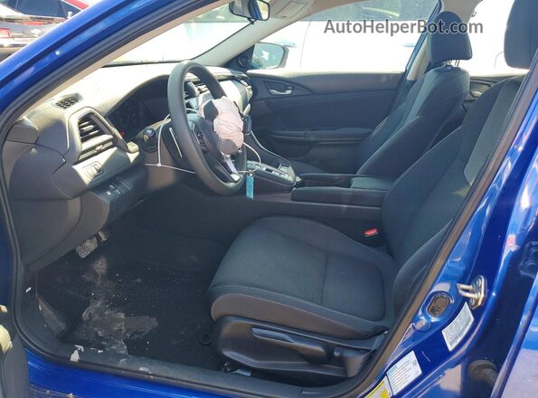 19XZE4F53LE007619 2020 HONDA INSIGHT Blue Вид салону спереду