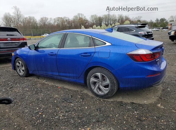 19XZE4F53LE007619 2020 HONDA INSIGHT Blue Задня ліва чверть