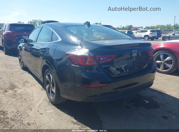 19XZE4F53NE011981 2022 HONDA INSIGHT Black Rear left
