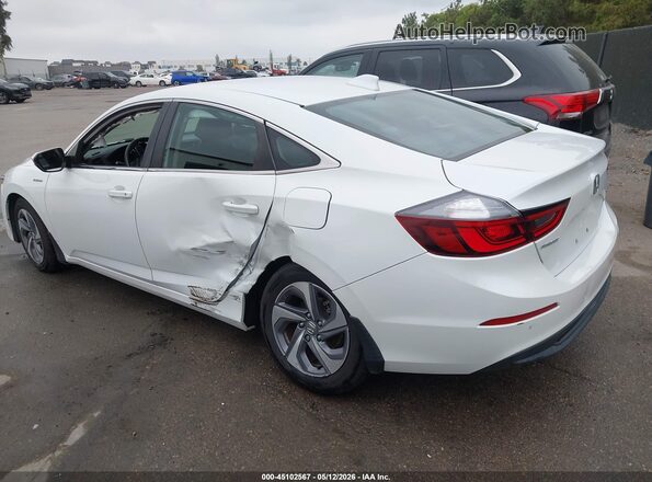 19XZE4F57LE014041 2020 HONDA INSIGHT White Задня ліва чверть