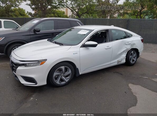 19XZE4F57LE014041 2020 HONDA INSIGHT White Передня ліва чверть
