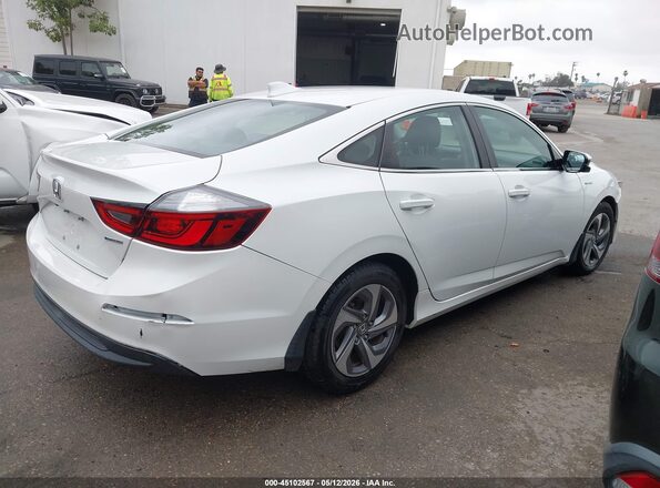 19XZE4F57LE014041 2020 HONDA INSIGHT White Задня права чверть