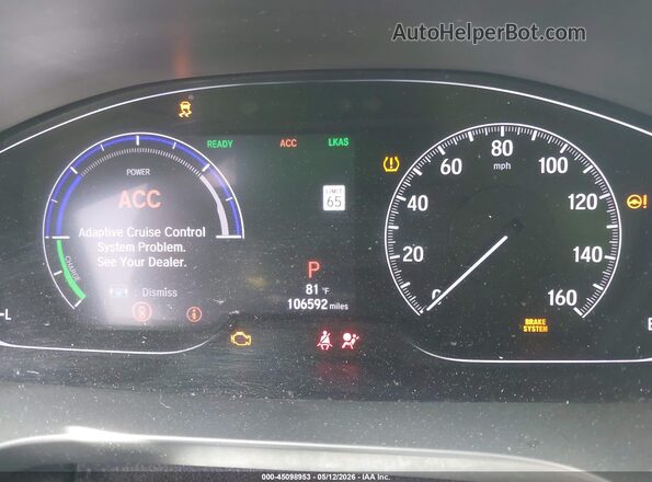 19XZE4F58LE014579 2020 HONDA INSIGHT Silver Հետևի նստատեղերի տեսք