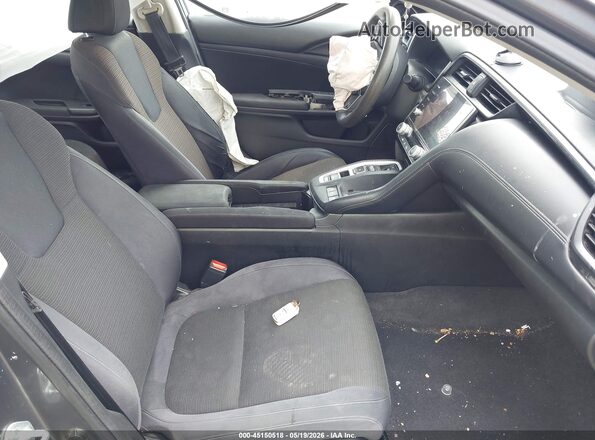 19XZE4F58ME010842 2021 HONDA INSIGHT Серый Вид салона спереди