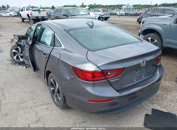 19XZE4F58ME010842 2021 HONDA INSIGHT Серый Задняя левая четверть