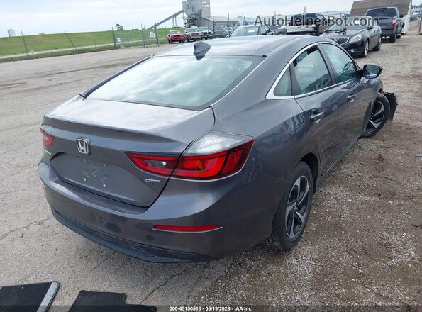 19XZE4F58ME010842 2021 HONDA INSIGHT Серый Задняя правая четверть