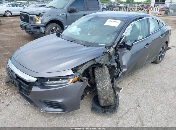 19XZE4F58ME010842 2021 HONDA INSIGHT Серый Передняя левая четверть