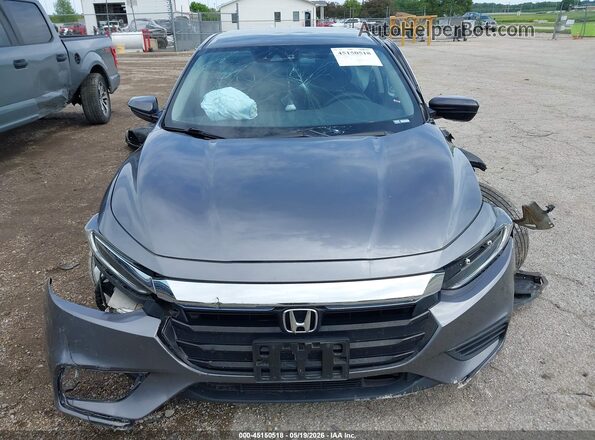 19XZE4F58ME010842 2021 HONDA INSIGHT Серый Вид щитка приборов