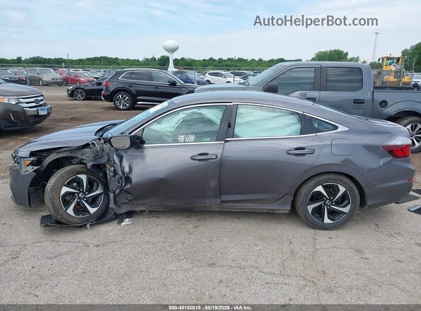 19XZE4F58ME010842 2021 HONDA INSIGHT Серый Панорамный вид салона 360°