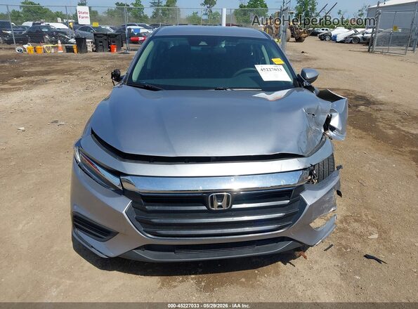 19XZE4F59LE002067 2020 HONDA INSIGHT Silver Widok wnętrza z tyłu