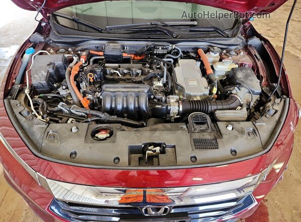 19XZE4F92LE000339 2020 HONDA INSIGHT Темно-бордовый Вид задней части салона
