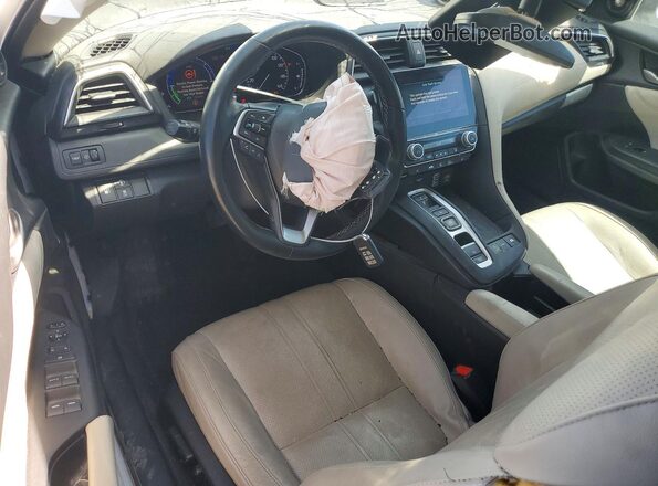 19XZE4F92NE007875 2022 HONDA INSIGHT Белый Вид панели приборов